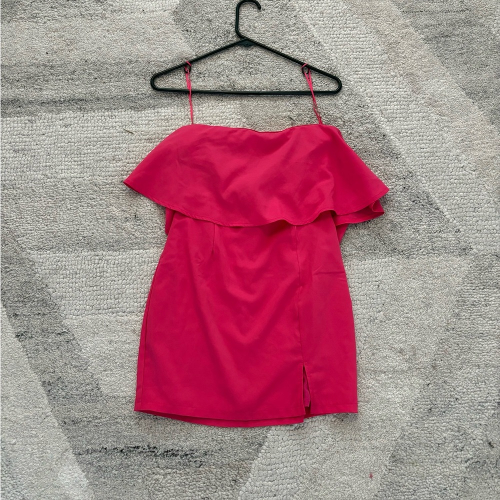 Revolve Superdown pink mini dress!